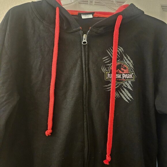Universal Studio Other - Universal studios theme park black red Hoodie vintage Jurassic World  jacket L